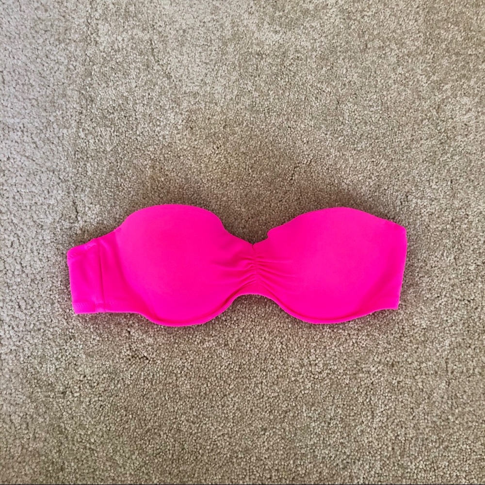 Victoria’s Secret PINK strapless bikini top💘